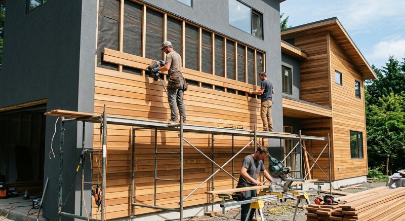 Wood Cladding Installation in Bloomfield, CT