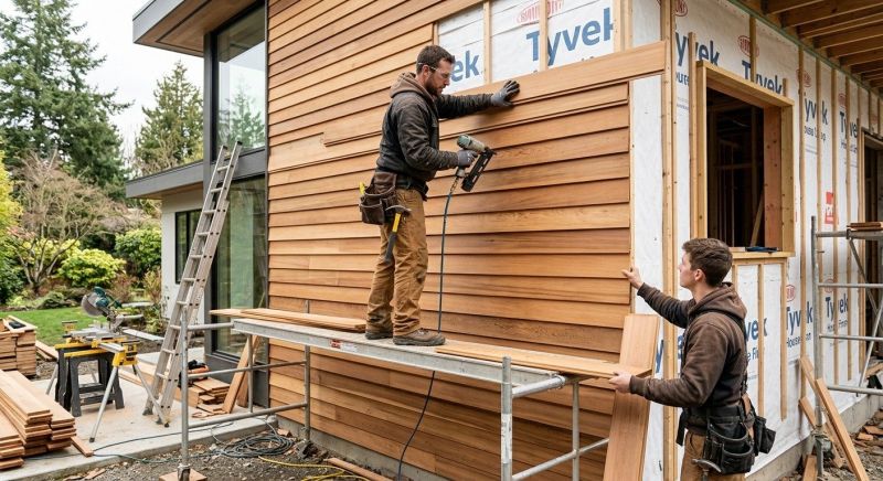 Wood Cladding Installation in Cheshire, CT