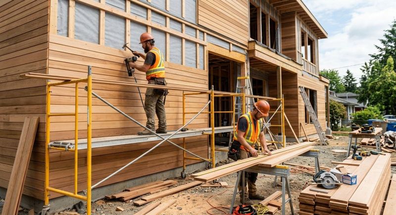 Wood Cladding Installation in Wethersfield, CT