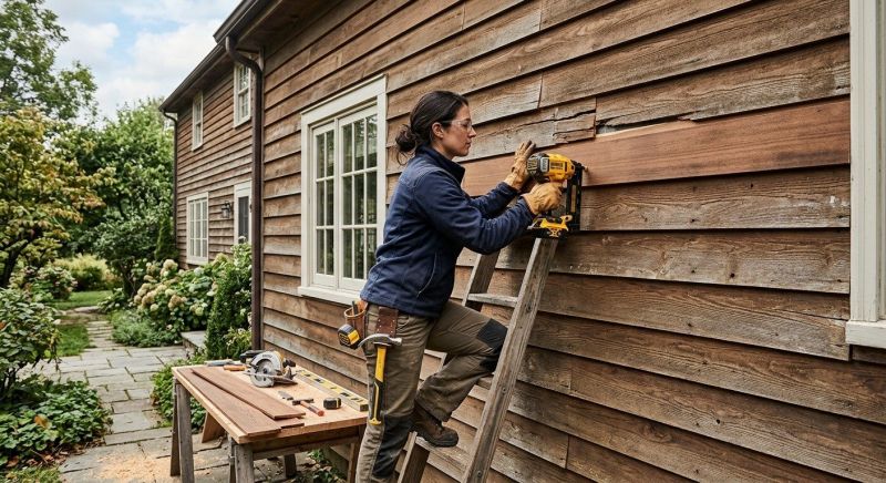 Wood Cladding Repair in Sheffield, MA