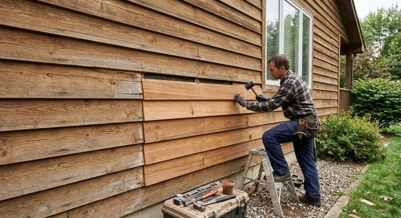 Wood Cladding Repair in Southbury, CT