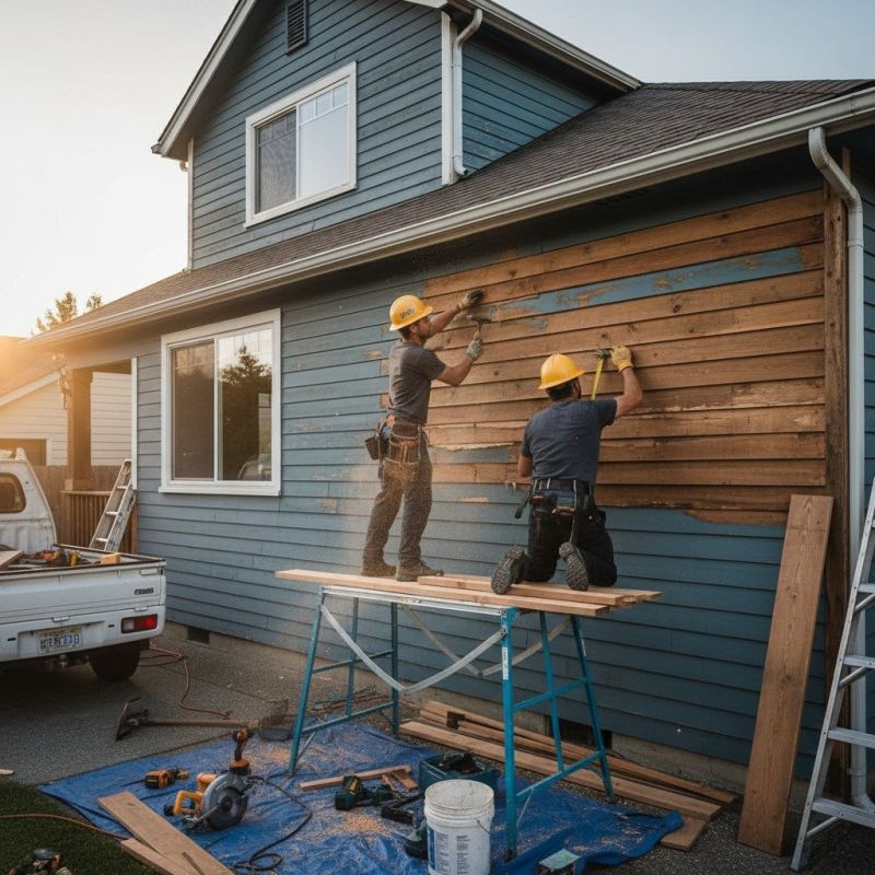 Wood Siding Repair in Bethlehem, CT