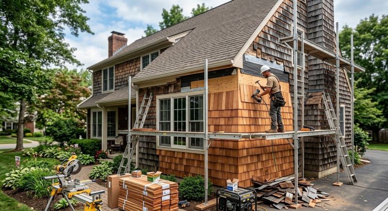 Cedar Shakes Replacement in Winsted, CT